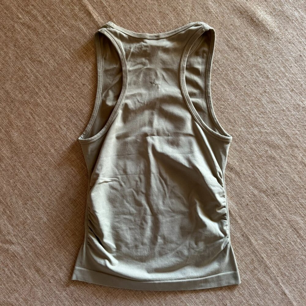 JoyLab Racerback Ruched Tank Top - Picture 2 of 8